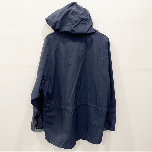 Timberland 1996 Rugged Vintage Blue Jacket Hooded Large - Picture 2 of 8